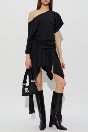 Misbhv Asymmetric Dress, Womens, Black