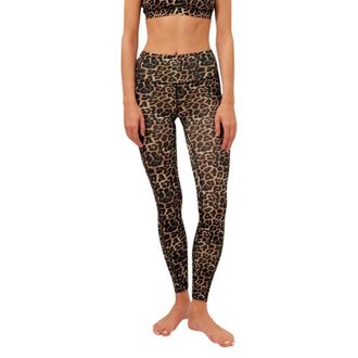 Arizona Love Fitness, Dames, Veelkleurig, XS, Polyester, Yoga Legging Luipaard