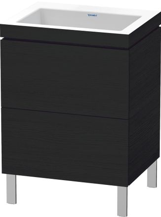 Duravit Duravit L-cube C-conjunto Vertical, 2 Cajones, Sin Rebosadero