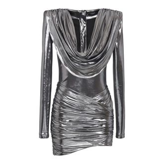 Balmain Mujer, Vestidos, Gris, Talla: M
