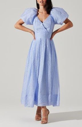 ASTR the Label Linette A-Line Dress in Blue at Nordstrom Rack, Size X-Small