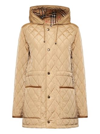 Burberry Devon parka - Beige