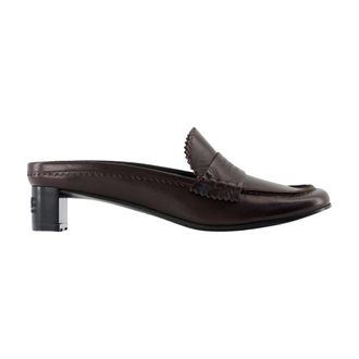 Maison Margiela Heeled Mules, female, Brown, Size: 10 US Heeled Mules