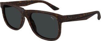Puma PU0442S 003 Mens Sunglasses Tortoiseshell Size 57 - Free RX Lenses - Free RX Lenses