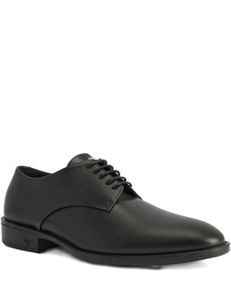 Giuseppe Zanotti Oxford in pelle - Nero