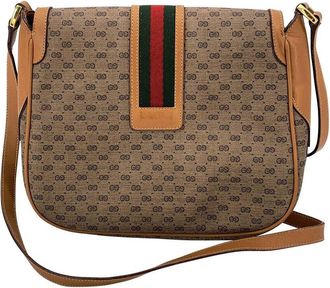 Gucci Beige Cotton Crossbody (Authentic Pre-Loved)