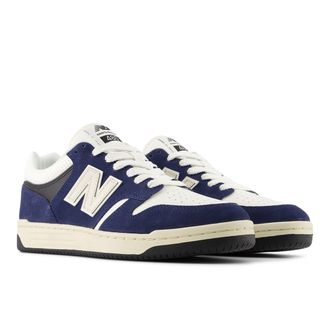 New Balance Sneaker NEW BALANCE BB480, Herren, Gr. 45,5, nb navy, Synthetik, Schuhe Sneaker