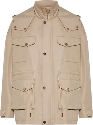 Silvian Heach Utility Jacket - Dames - Zomerjassen - Beige - S - Jassen