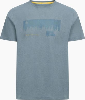 Trespass Mens Trespass Mens Jacub Short-Sleeved Casual T-Shirt - Grey - Size: 40