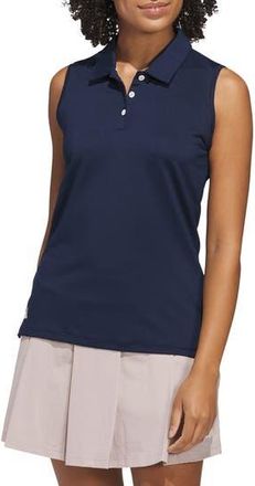 adidas Performance Sleeveless Polo in Conavy at Nordstrom Rack, Size X-Small