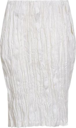 Toteme Pencil Rok - Dames - Kokerrokken - Wit - M - Linnen - Rokken