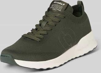 Ecoalf Sneaker mit Label-Patch Modell CONDEKNITALF in Khaki, Gr&ouml;&szlig;e 41