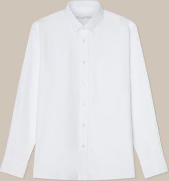 Robert Talbott Harrison Button Down Oxford Shirt in White at Nordstrom, Size Xx-Large