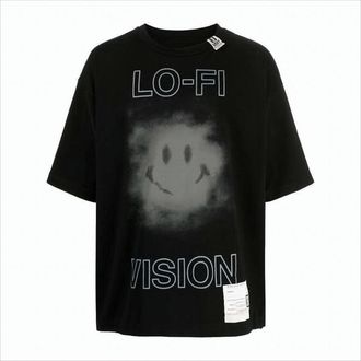 Miharayasuhiro Graphic Print Oversized T-Shirt With Unique Label Detail