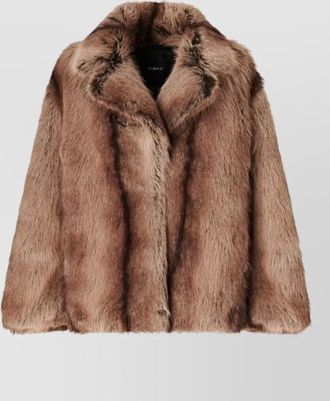 Pinko faux fur coat