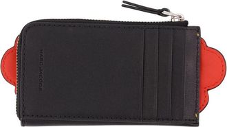 Marc Jacobs Womens The Top Zip Wallet - Marc Jacobs Leather Black Cowhide Accessories