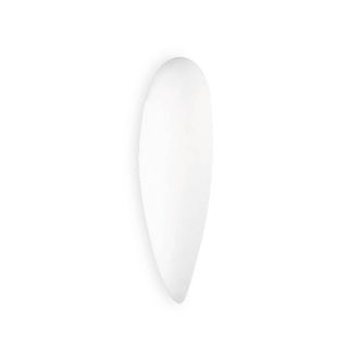 Netlighting Glass 460Mm Flush Wall Fixture White E27 100W