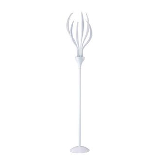 Netlighting Llamas Floor Lamp 6 Light G4 Gloss White NOT LEDCFL Compatible