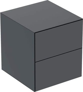 Keramag Geberit One Armario Lateral Con Dos Cajones, 45x49.2x47cm