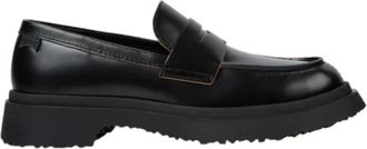 Camper Dames Leren Mocassins Walden K201116 - Dames - Loafers - Zwart - 38 EU - Leer - Schoenen