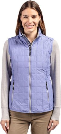 Cutter & Buck Rainier PrimaLoft Womens Eco Insulated Full Zip Puffer Vest