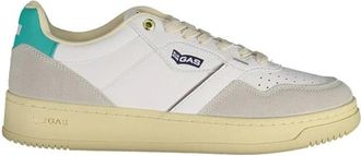 Gas Witte Leren Sportschoen met Logo - Dames - Sneakers - Veelkleurig - 35 EU - Schoenen