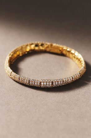Nadri Crushed Pav&eacute; Dome Bracelet