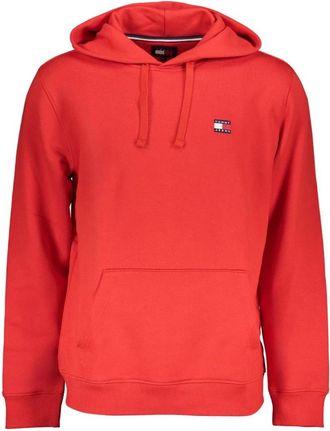 Tommy Hilfiger Rode hoodie met logo - Heren - Hoodies - Rood - 2XL - Katoen - Hoodies & sweatvesten