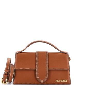 Jacquemus Le Grand Bambino Flap Bag Leather