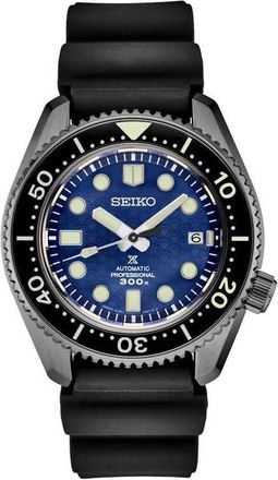 Seiko Prospex Luxe Marinemaster Automatic Blue Dial Mens Watch SLA053