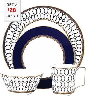 Wedgwood Renaissance 4Pc Dining Setwith $28 Credit