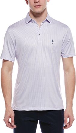 Tailorbyrd Tailorbyrd Multi Dots Printed Performance Polo Shirt