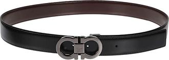Ferragamo Leren Riem - Heren - Riemen - Zwart - 115 CM - Leer - Accessoires