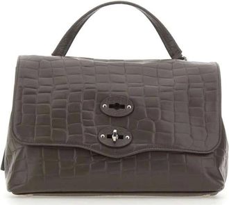 Zanellato Postina Foulard 70 Small - Dames - Tassen - Bruin - Maat: ONE Size Zijde