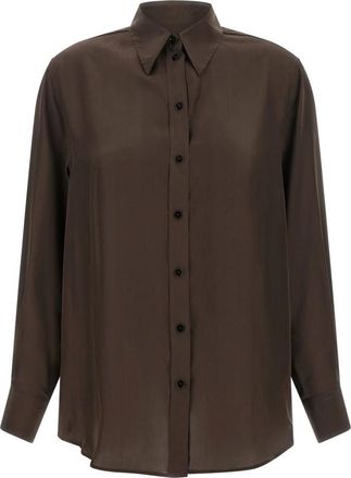Xacus Frankie Shirt - Blouses & Shirts - Mujer - Marr&oacute;n - XS