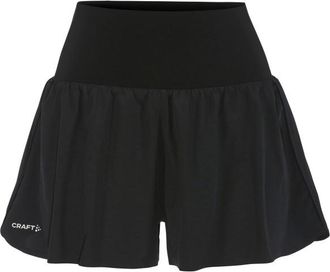 Craft Hypervent Wide Shorts Laufshorts f&uuml;r Damen | schwarz