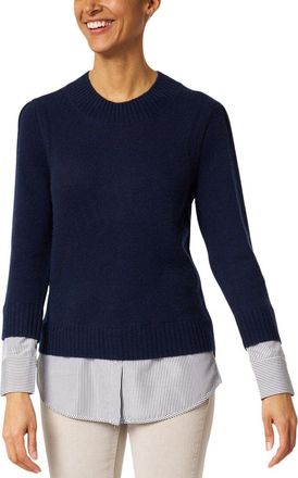 BROCHU WALKER Brochu Walker Eton Wool & Cashmere-Blend Sweater