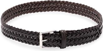 Anderson's Leather Woven Belt