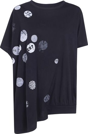 Yohji Yamamoto Asymmetry Oversized T-Shirt