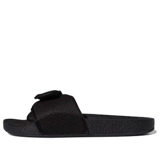 adidas x Pharrell Boost Slides Triple Black FX8056