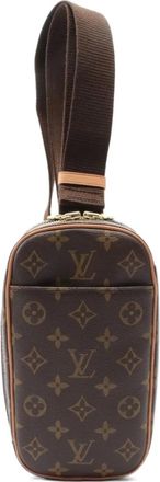 Louis Vuitton Borsa a spalla Pochette Gange 2002 - Marrone