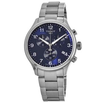 Tissot Chrono XL Classic Blue Dial Stainless Steel Mens Watch T116.617.11.047.01