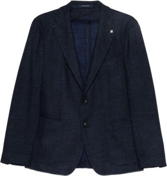 Tagliatore Montecarlo Jacket - Heren - Blazers - Blauw - 3XL - Wol - Jassen