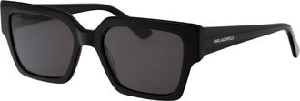 Karl Lagerfeld unisex, Accessoires, Zwart, Maat: 52 MM