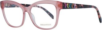 Emilio Pucci Pink Plastic Glasses Womens (Frames)