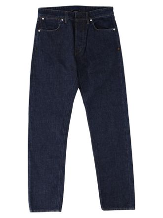 Stone Island Blue Indigo Denim Straight-Leg Cotton Jeans