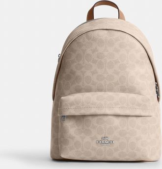 Coach Taylor Small Backpack In Signature Canvas
