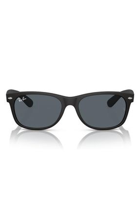 Ray-Ban New Wayfarer 55mm Rectangular Sunglasses in Black Blue at Nordstrom