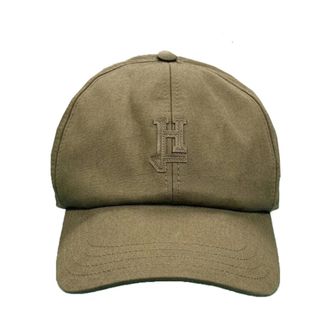 Herno Caps, male, Green, Size: ONE SIZE Cotton Logo Baseball Cap