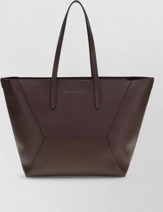 Brunello Cucinelli olivia calf leather shoulder bag